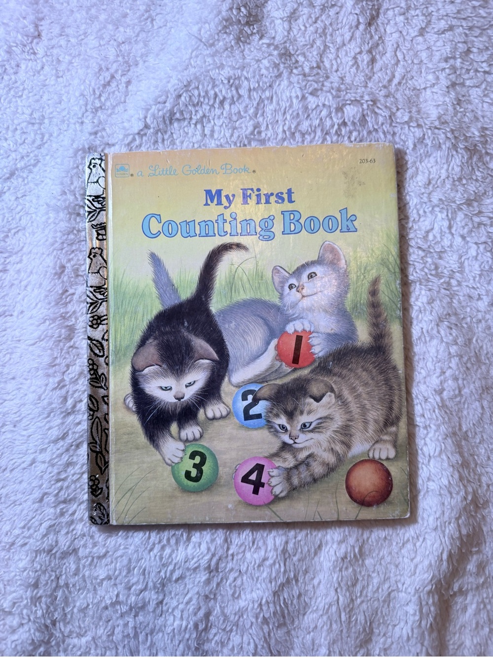 My First Counting Book - Little Golden Book